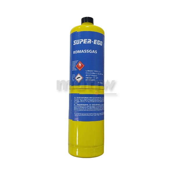 BUTLA Z GAZEM NABÓJ SUPER EGO MAP 400G Z GWINTEM 1"