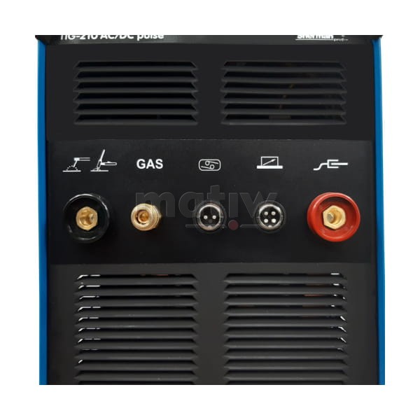 SPAWARKA INWERTOROWA TIG MMA ALUMINIUM SHERMAN TIG 210 AC/DC PULSE