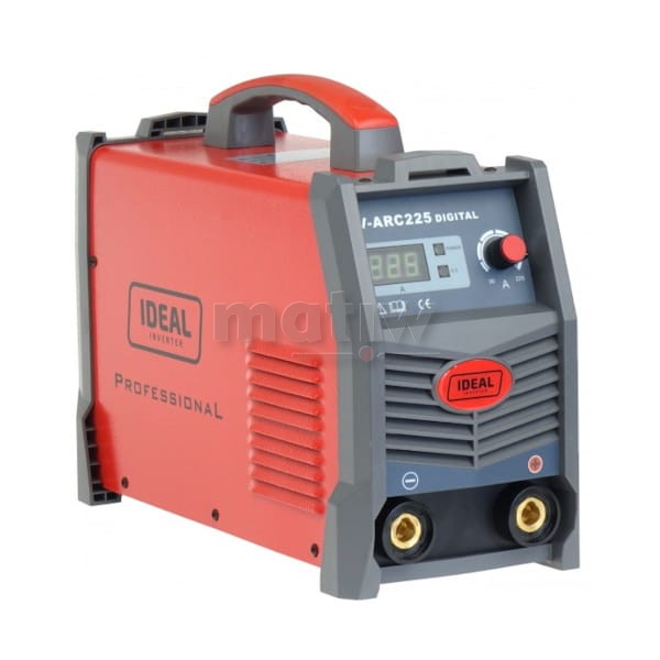 SPAWARKA INWERTOROWA ELEKTRODOWA MMA TIG LIFT IDEAL V-ARC 225 DIGITAL + ACX