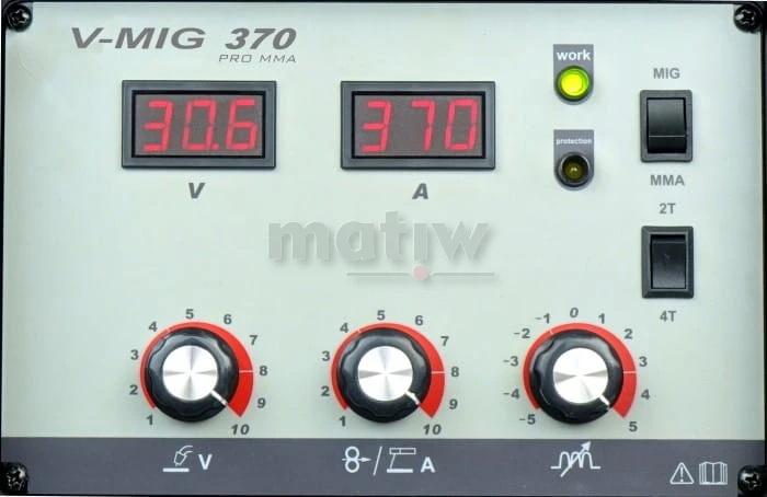SPAWARKA INWERTOROWA MIGOMAT MIG MMA IDEAL V-MIG 370 4x4 PRO MMA