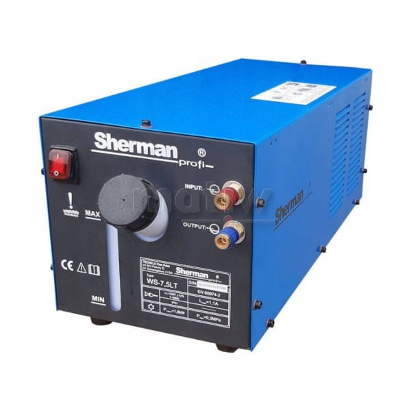 SPAWARKA SHERMAN TIG 320 AC/DC PULSE Z CHŁODNICA WS-7,5LT WÓZEK  TIG