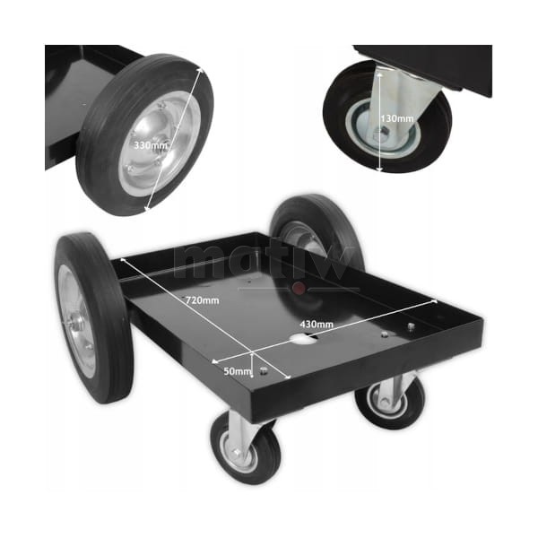 SPAWARKA SHERMAN TIG 320 AC/DC PULSE Z CHŁODNICA WS-7,5LT WÓZEK  TIG