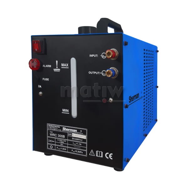 SPAWARKA SHERMAN TIG 320 AC/DC PULSE CHŁODNICA WRC300B WÓZEK TIG/MIG