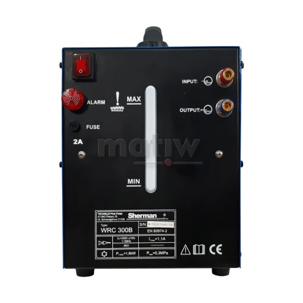 SPAWARKA SHERMAN TIG 320 AC/DC PULSE CHŁODNICA WRC300B WÓZEK TIG/MIG