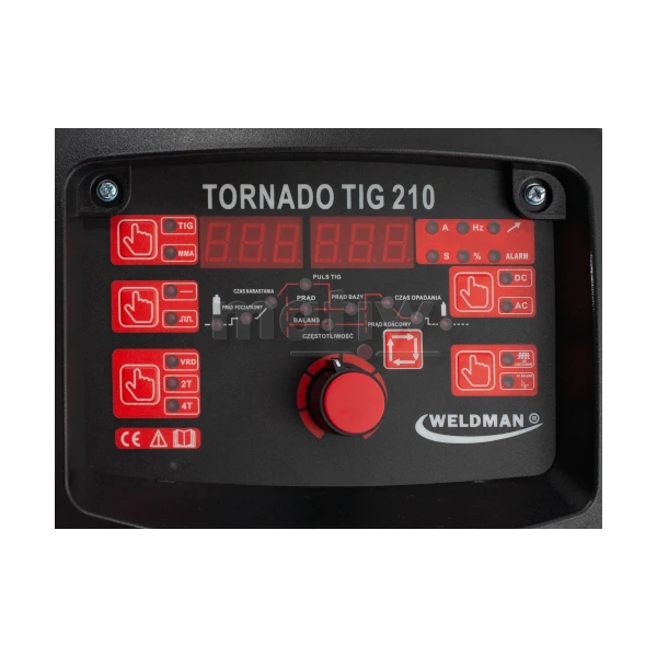 SPAWARKA WELDMAN TIG TORNADO 210 AC/DC HF PULS