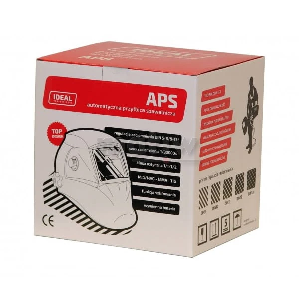 PRZYŁBICA SPAWALNICZA AUTOMATYCZNA APS-616G RED TRUE COLOUR