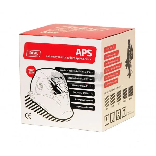 PRZYŁBICA SPAWALNICZA AUTOMATYCZNA APS-510G RED TRUE COLOUR