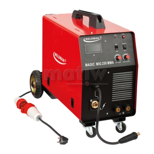 SPAWARKA WELDMAN MIG MAGIC 250 4x4 MMA 230/400V