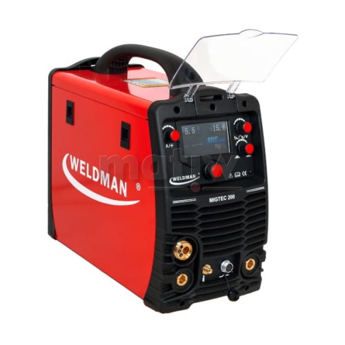 SPAWARKA WELDMAN MIG MIGTEC 200 LCD SYNERGIA PAK