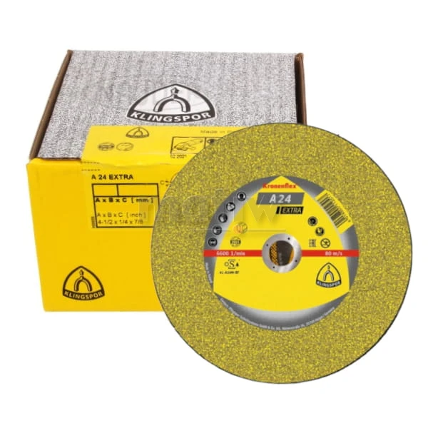 TARCZA DO CIĘCIA KLINGSPOR A24EX 230x3x22,23 25szt