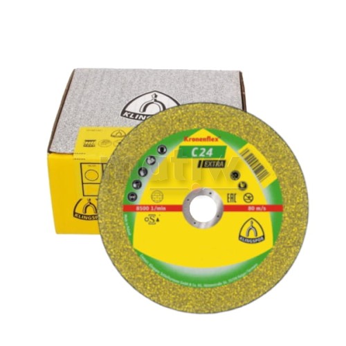 TARCZE DO CIĘCIA KLINGSPOR C24 EXTRA PŁASKA 125x2,5 25szt