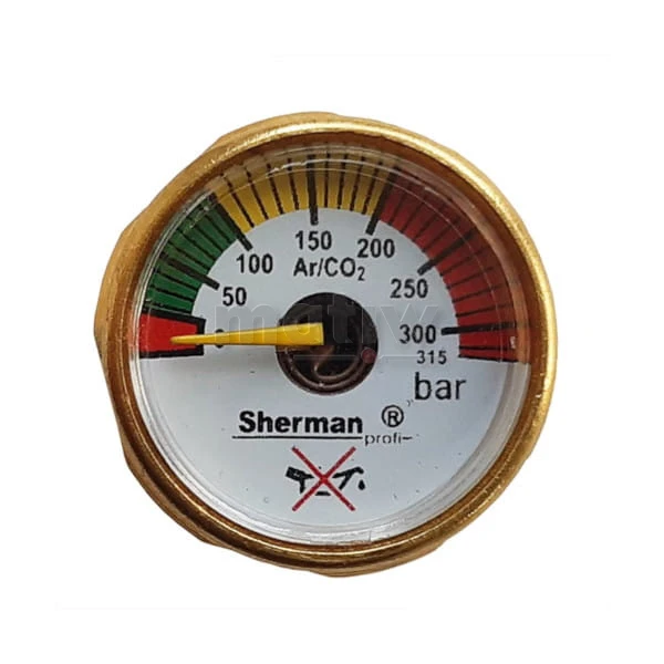 REDUKTOR CO2 MINI Z ROTAMETREM I PODGRZEWACZEM 24V