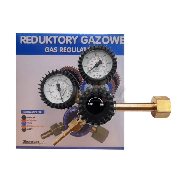 REDUKTOR AZOT 2 MANOMETRY RB-AZ-MOUSE 200bar