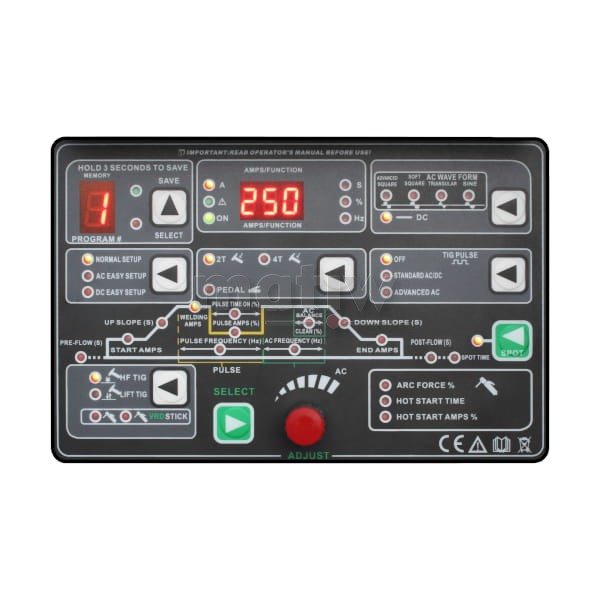 SPAWARKA INWERTOROWA JET TIG II TOWER AC/DC 250A IGBT PFC WELDER FANTASY + CHŁODNICA + WÓZEK + UCHWYT PARKER SGT18 4m