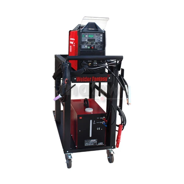 SPAWARKA INWERTOROWA JET TIG II AC/DC 250A WELDER FANTASY + CHŁODNICA + WÓZEK
