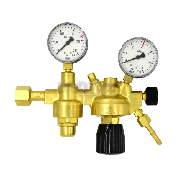 REDUKTOR PERUN CO2 DWUSTOPNIOWY 2RBKW-0,3