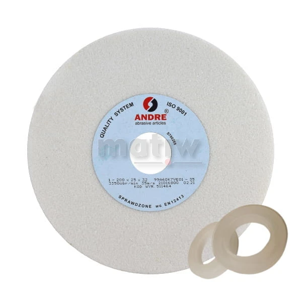 ŚCIERNICA PŁASKA KAMIEŃ ANDRE 250x25x51/32 99A 60 + REDUKCJA