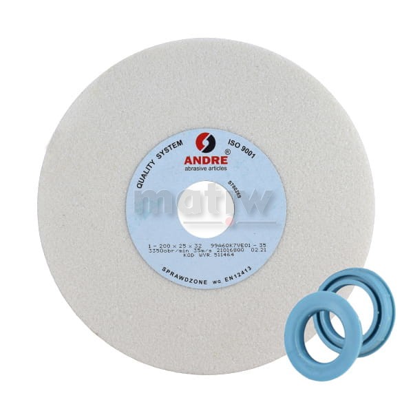 ŚCIERNICA PŁASKA KAMIEŃ ANDRE 250x32x32/22 99A 60 + REDUKCJA