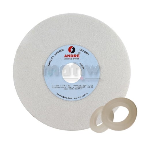 ŚCIERNICA PŁASKA KAMIEŃ ANDRE 300x40x51/32 99A 46 + REDUKCJA