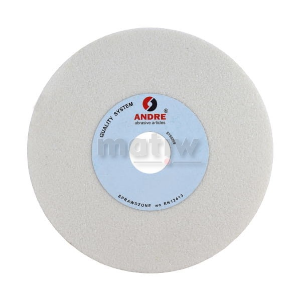 ŚCIERNICA PŁASKA KAMIEŃ ANDRE 300x40x127 99A BIAŁA 46