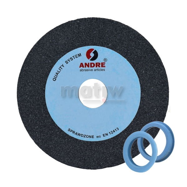 ŚCIERNICA PŁASKA KAMIEŃ ANDRE 200x20x32/25 98C 60 + REDUKCJA