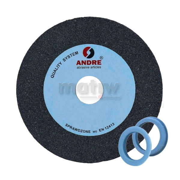 ŚCIERNICA PŁASKA KAMIEŃ ANDRE 200x20x32/25 98C 120 + REDUKCJA