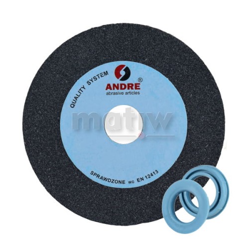 ŚCIERNICA PŁASKA KAMIEŃ ANDRE 200x25x32/22 98C 46 + REDUKCJA