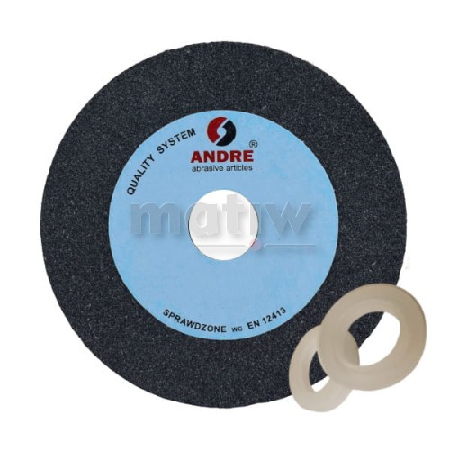 ŚCIERNICA PŁASKA KAMIEŃ ANDRE 250x40x51/32 98C 60 + REDUKCJA