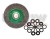 SZCZOTKA DRUCIANA TARCZOWA INOX OSBORN 200x20x32 DRUT 0,2