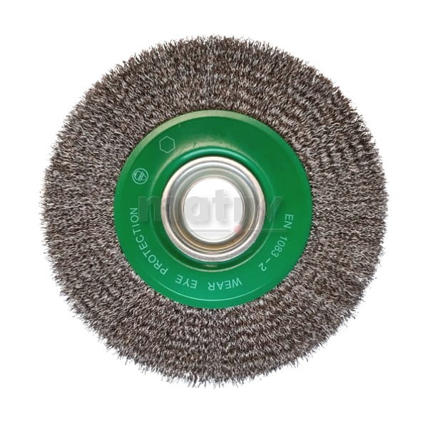 SZCZOTKA DRUCIANA TARCZOWA INOX OSBORN 250x20x32 DRUT 0,2