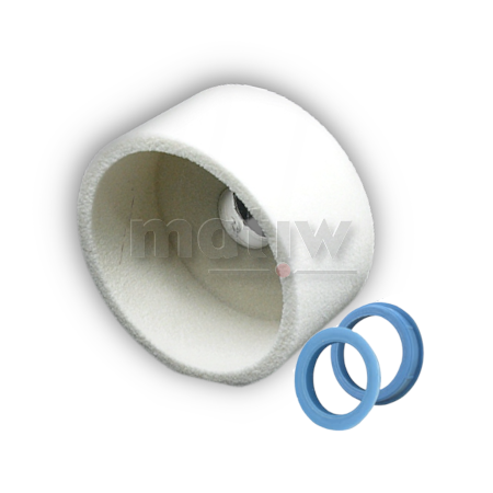 ŚCIERNICA GARNKOWA WALCOWA ANDRE 99A TYP6 150x80x32/25 46 + REDUKCJA