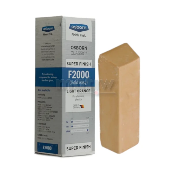 PASTA POLERSKA OSBORN JASNO POMARAŃCZOWA TOP LUSTRO F2000 1 kg