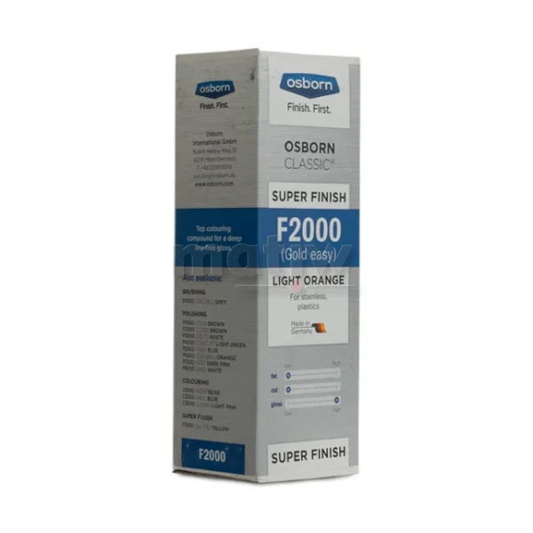 PASTA POLERSKA OSBORN JASNO POMARAŃCZOWA TOP LUSTRO F2000 1 kg