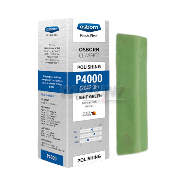 PASTA POLERSKA OSBORN WYCINAJĄCA JASNO ZIELONA P4000 1kg