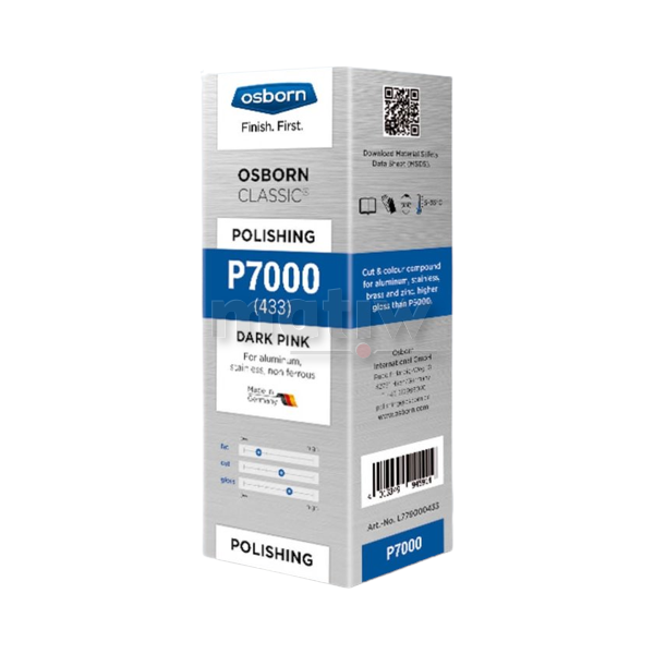 PASTA POLERSKA OSBORN WYCINAJĄCA NABŁYSZCZAJĄCA CIEMNO RÓŻOWA P7000 1kg