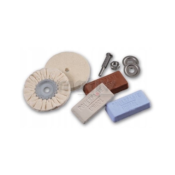 ZESTAW POLERSKI FILC + BAWEŁNA + UCHWYT + PASTY