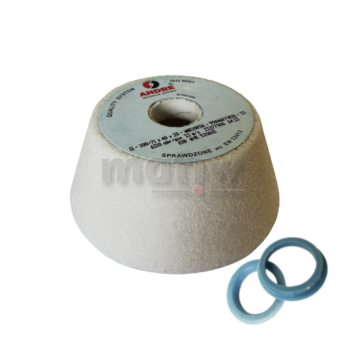 ŚCIERNICA GARNKOWA STOŻKOWA 99A TYP11 150x114x50x32/20 60+REDUKCJA