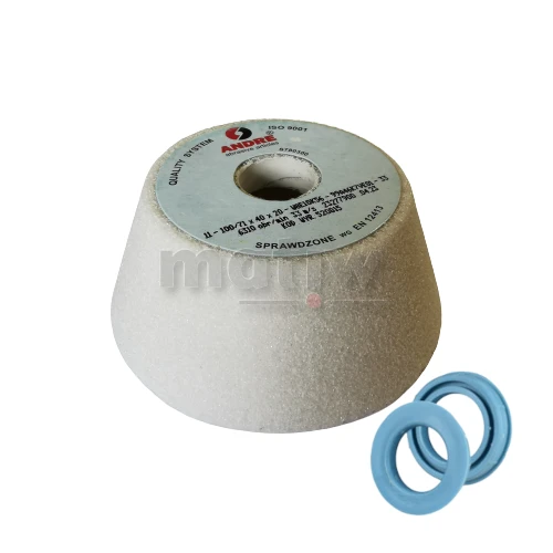 ŚCIERNICA GARNKOWA STOŻKOWA 99A TYP11 150x114x50x32/22 60+REDUKCJA