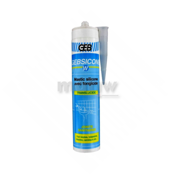 SILIKON SANITARNY BIAŁY 310ml GEB