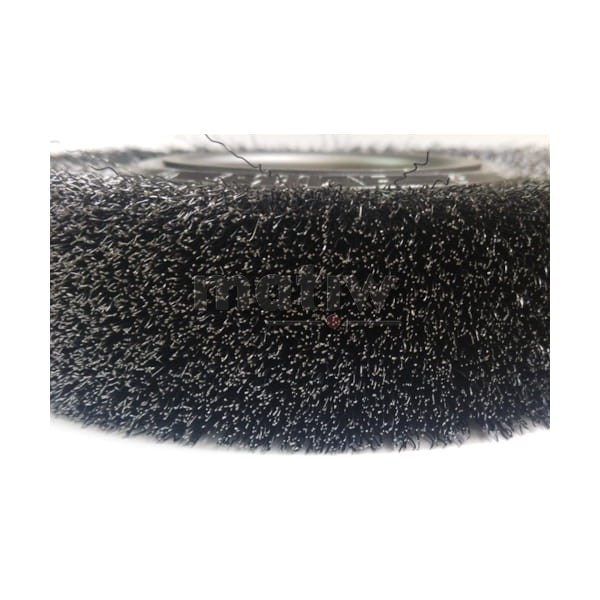 SZCZOTKA DRUCIANA TARCZOWA STALOWA FALISTA 250x55x50,8