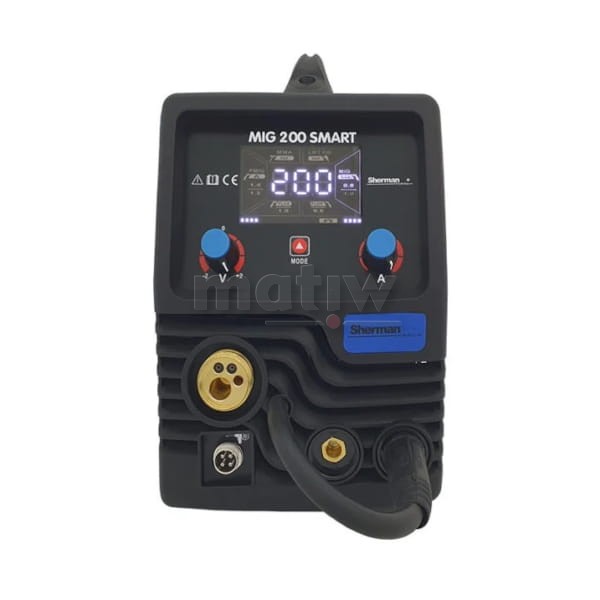 SPAWARKA INWERTOROWA SYNERGIA MIGOMAT MIG TIG MMA SHERMAN MIG 200 SMART