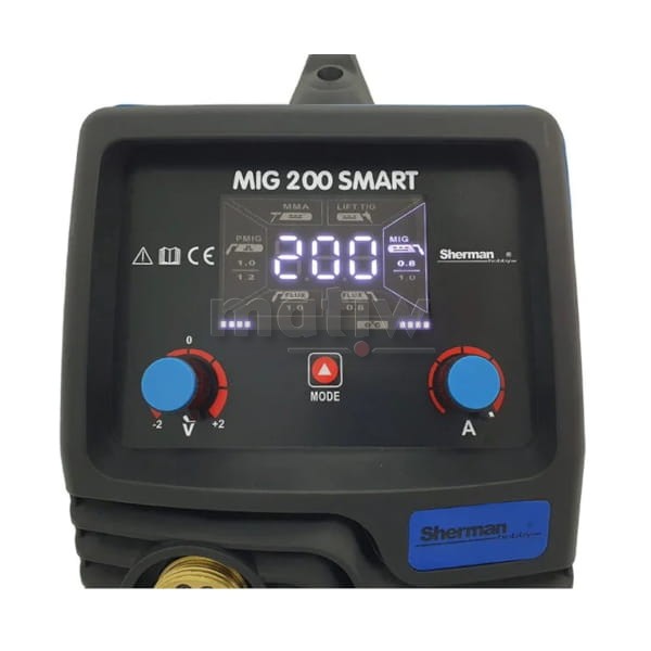 SPAWARKA INWERTOROWA SYNERGIA MIGOMAT MIG TIG MMA SHERMAN MIG 200 SMART
