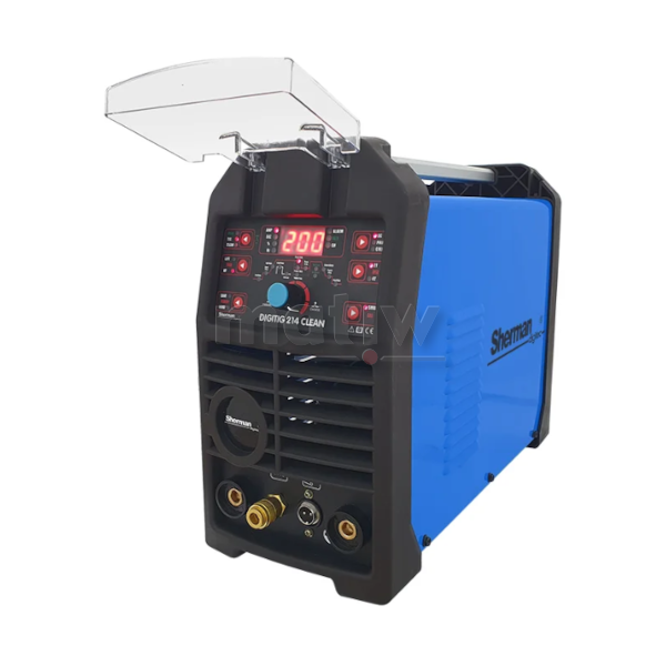 SPAWARKA INWERTOROWA TIG MMA SHERMAN DIGITIG 214 CLEAN CZYSZCZENIE SPOIN