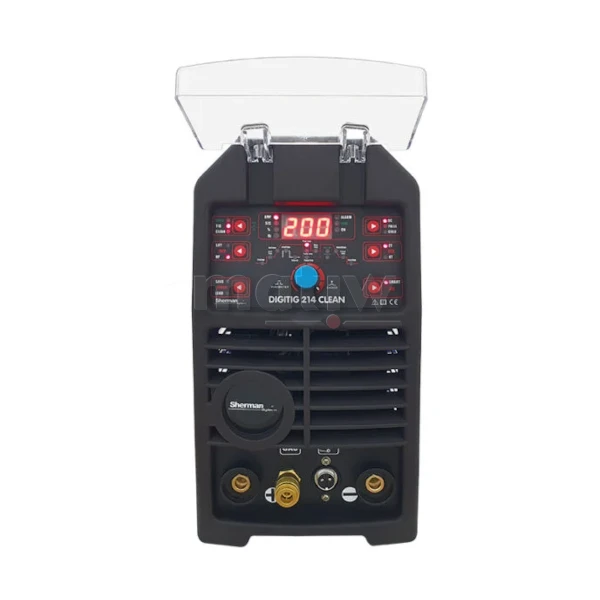 SPAWARKA INWERTOROWA TIG MMA SHERMAN DIGITIG 214 CLEAN CZYSZCZENIE SPOIN