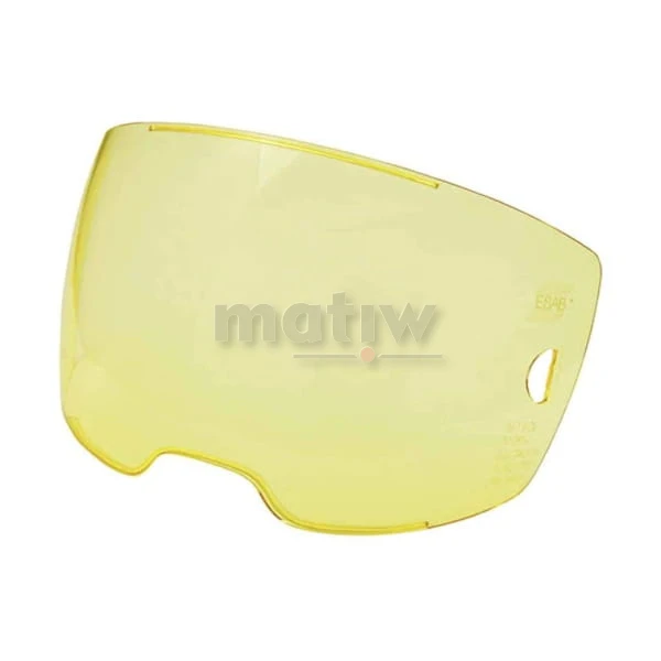 SZYBKA ZEWNĘTRZNA DO PRZYŁBICY SENTINEL A50 A60  ŻÓŁTA