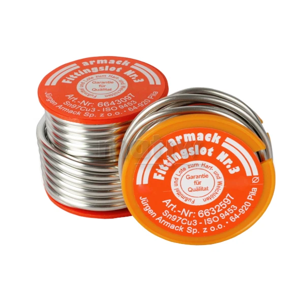 DRUT CYNA DO LUTOWANIA NR3 S-Sn97Cu3 250g 3,0