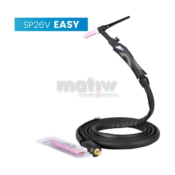 UCHWYT SPAWALNICZY SPARTUS TIG-26 Z ZAWOREM EASY 4 m