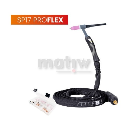 UCHWYT SPAWALNICZY SPARTUS TIG-17 PROFLEX 4 m