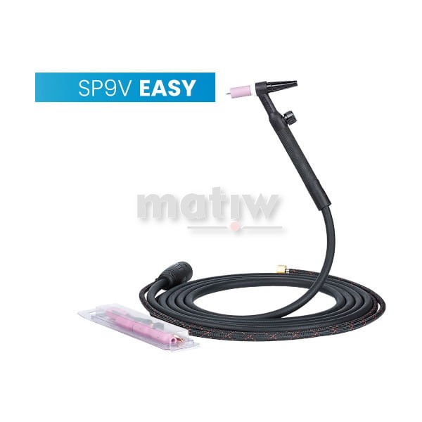 UCHWYT SPAWALNICZY SPARTUS TIG-9 Z ZAWOREM EASY 4 m