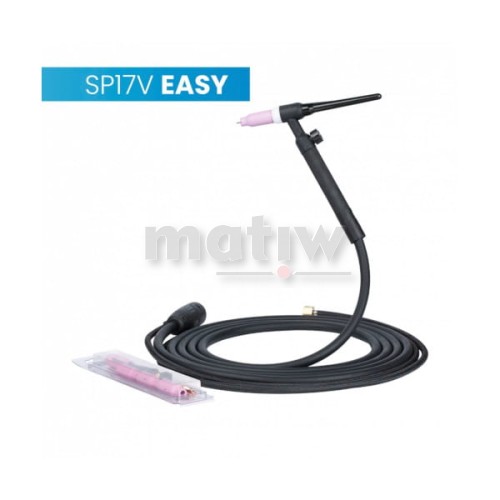 UCHWYT SPAWALNICZY SPARTUS TIG-17 Z ZAWOREM EASY 4 m